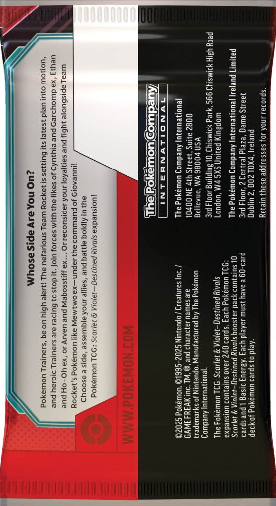 Pokémon - Destined Rivals Booster Box (SV10)