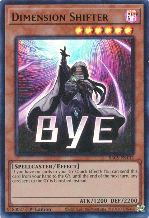 Yugioh - Dimension Shifter *Select Rarity* RA05-EN132 (NM)