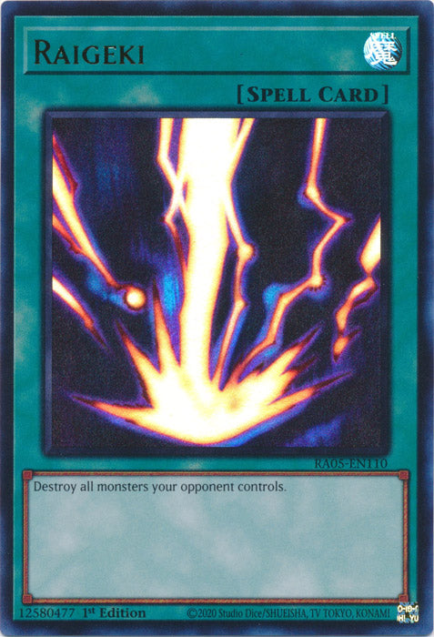Yugioh - Raigeki *Select Rarity* RA05-EN110 (NM)