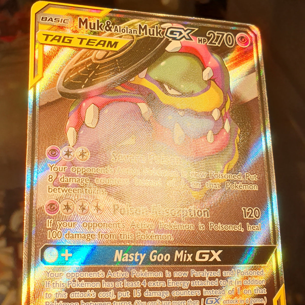 alolan muk gx pokemon card Pokemon