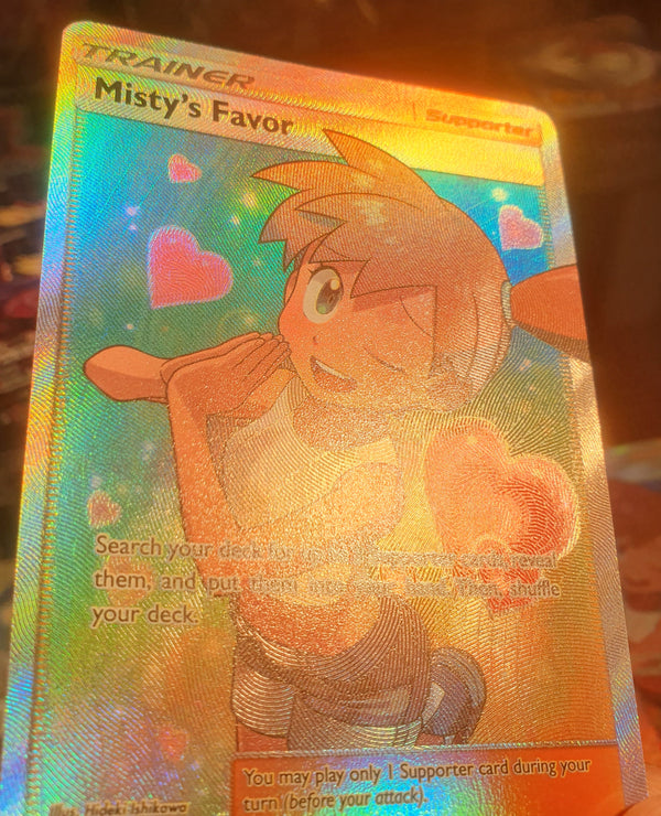 Pokemon - Misty's Favor *Ultra Rare* Unified Minds 235/236