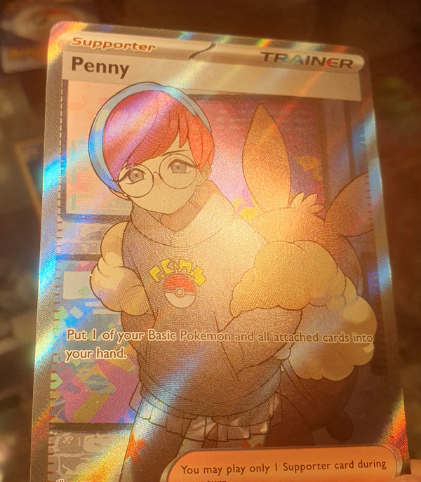 Pokemon - Penny *Ultra Rare* Scarlet & Violet 239/198 (NM)