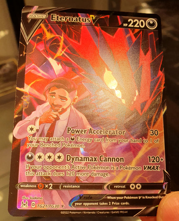 Pokemon - Eternatus V *Ultra Rare* Lost Origin TG21/TG30 (NM)
