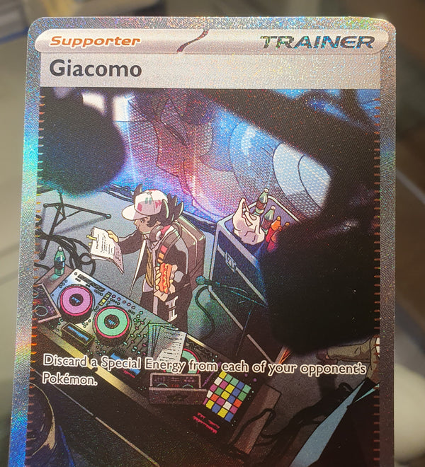 Pokemon - Giacomo *Special Illustration Rare* Paldea Evolved 267/193