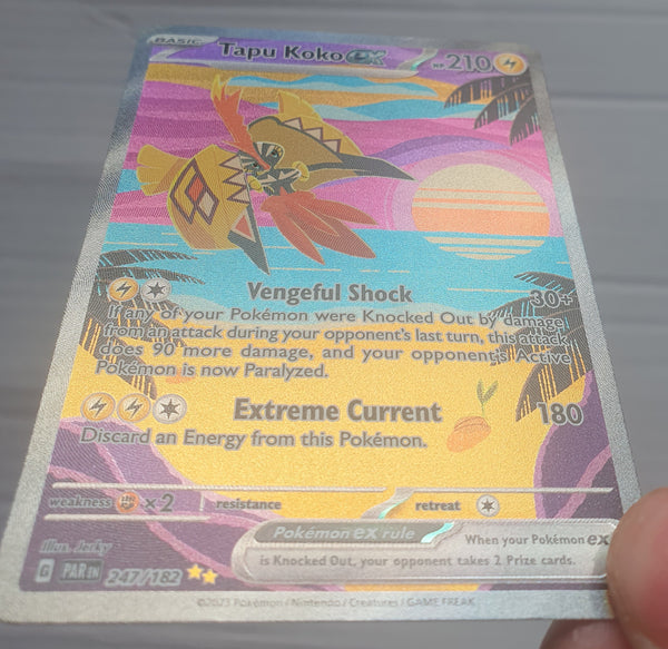 Pokemon - Tapu Koko ex *Special Illustration Rare* Paradox Rift 247/182