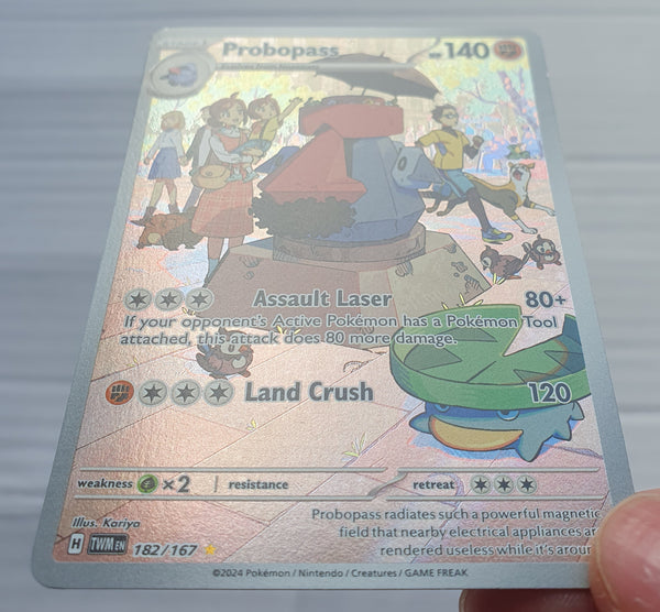 Pokemon - Probopass *Illustration Rare* Twilight Masquerade 182/167