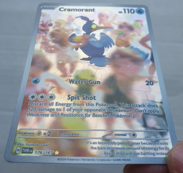 Pokemon - Cramorant *Illustration Rare* Twilight Masquerade 176/167