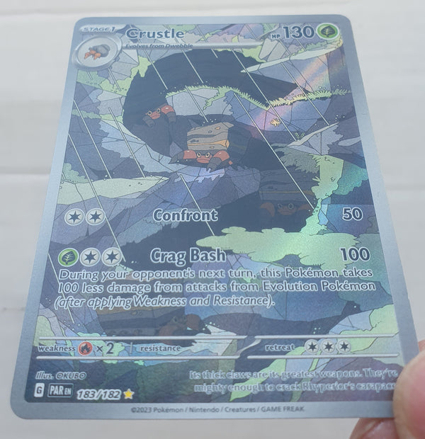 Pokemon - Crustle *Illustration Rare* Paradox Rift 183/182