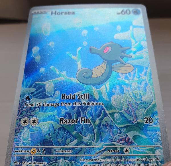 Pokemon - Horsea *Illustration Rare* Shrouded Fable 067/064