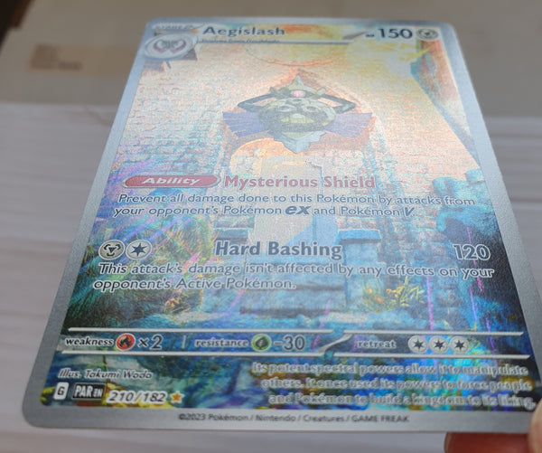 Pokemon - Aegislash *Illustration Rare* Paradox Rift 210/182