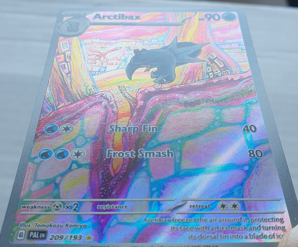 Pokemon - Arctibax *Illustration Rare* Paldea Evolved 209/193