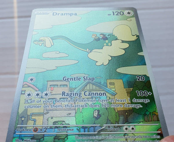 Pokemon - Drampa *Illustration Rare* Temporal Forces 184/162