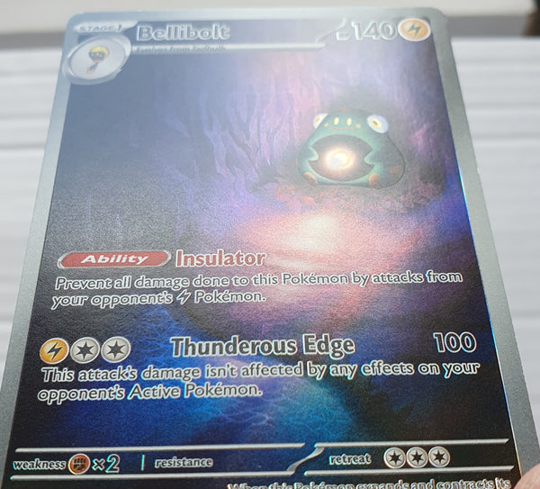 Pokemon - Bellibolt *Illustration Rare* Obsidian Flames 201/197