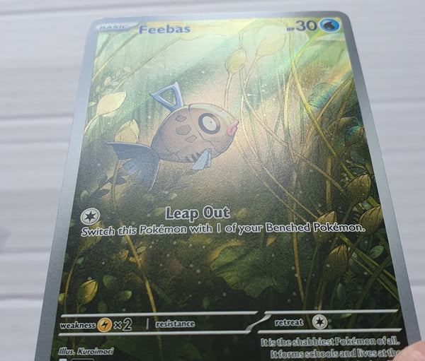 Pokemon - Feebas *Illustration Rare* Surging Sparks 198/191