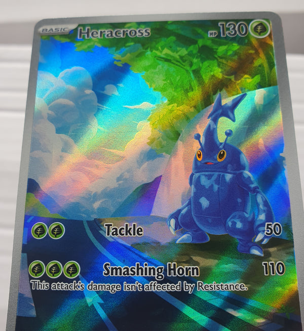 Pokemon - Heracross *Illustration Rare* Paldea Evolved 194/193