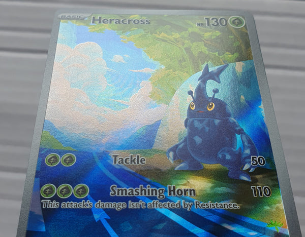 Pokemon - Heracross *Illustration Rare* Paldea Evolved 194/193