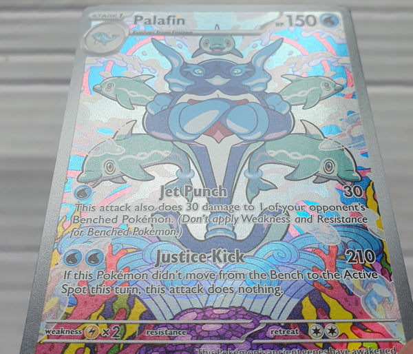 Pokemon - Palafin *Illustration Rare* Obsidian Flames 200/197