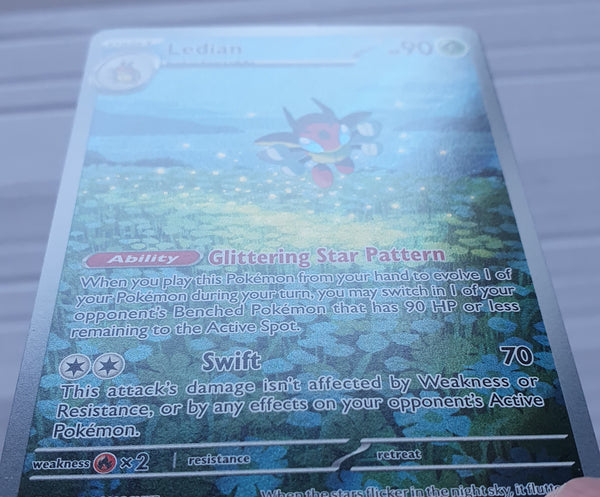 Pokemon - Ledian *Illustration Rare* Stellar Crown 144/142