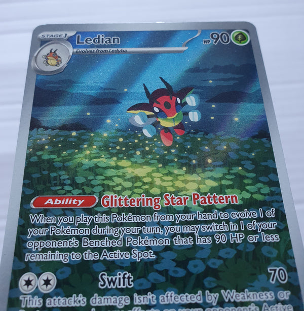 Pokemon - Ledian *Illustration Rare* Stellar Crown 144/142