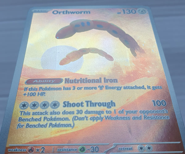Pokemon - Orthworm *Illustration Rare* Paldea Evolved 224/193