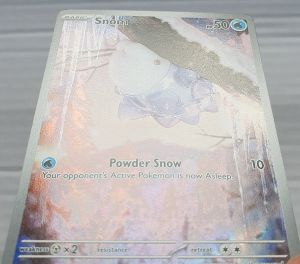 Pokemon - Snom *Illustration Rare* Temporal Forces 168/162