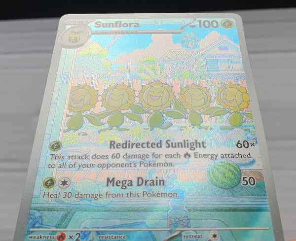 Pokemon - Sunflora *Illustration Rare* Twilight Masquerade 169/167