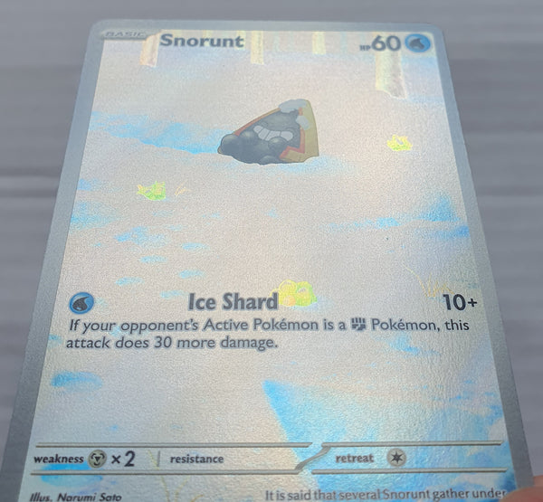 Pokemon - Snorunt *Illustration Rare* Paradox Rift 188/182
