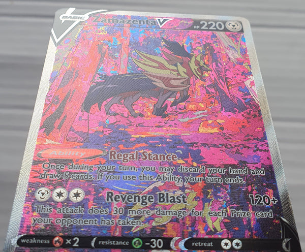 Pokemon - Zamazenta V *Ultra Rare* Crown Zenith GG54/GG70