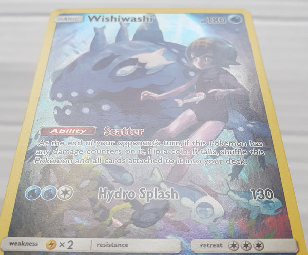 Pokemon - Wishiwashi *Secret Rare* Cosmic Eclipse 240/236