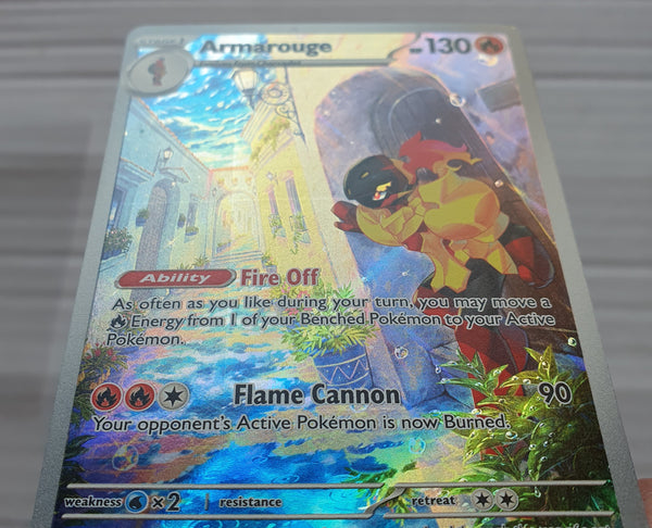 Pokemon - Armarouge *Illustration Rare* Scarlet & Violet 203/198