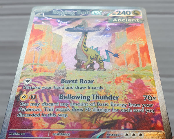 Pokemon - Raging Bolt ex *Special Illustration Rare* Temporal Forces 208/162
