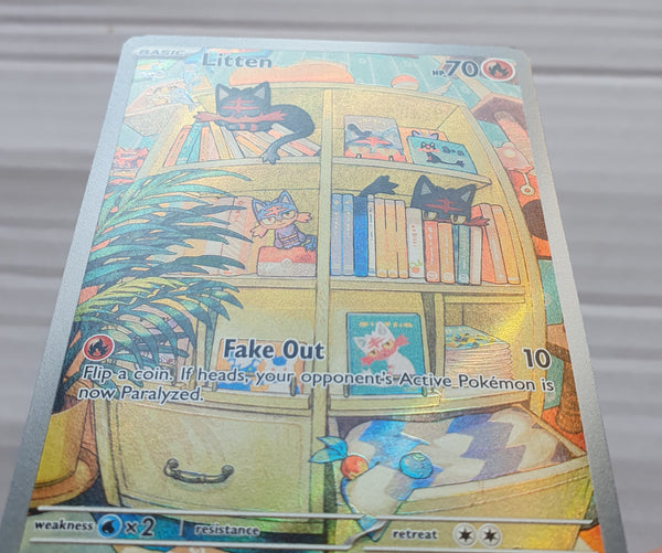 Pokemon - Litten *Illustration Rare* Temporal Forces 167/162