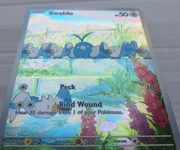 Pokemon - Swablu *Illustration Rare* Paradox Rift 213/182