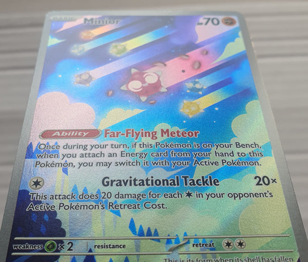Pokemon - Minior *Illustration Rare* Paradox Rift 201/182
