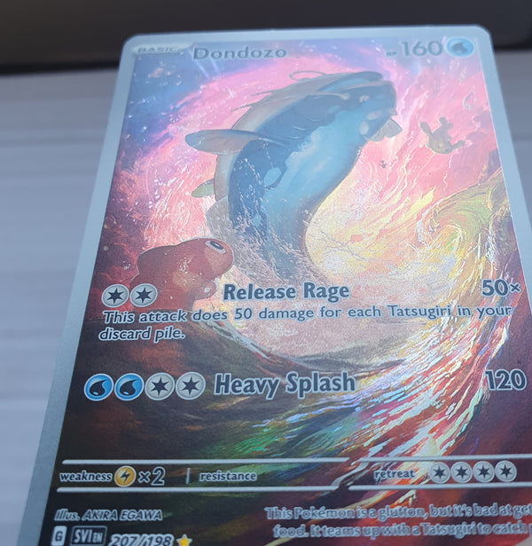 Pokemon - Dondozo *Illustration Rare* Scarlet & Violet 207/198