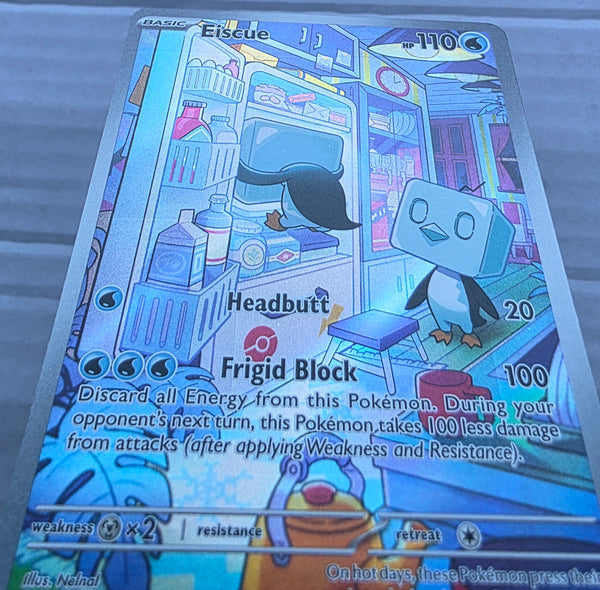 Pokemon - Eiscue *Illustration Rare* Paldea Evolved 205/193