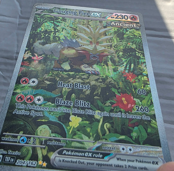 Pokemon - Gouging Fire ex *Special Illustration Rare* Temporal Forces 204/162