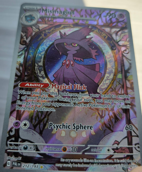 Pokemon - Mismagius *Illustration Rare* Paldea Evolved 212/193