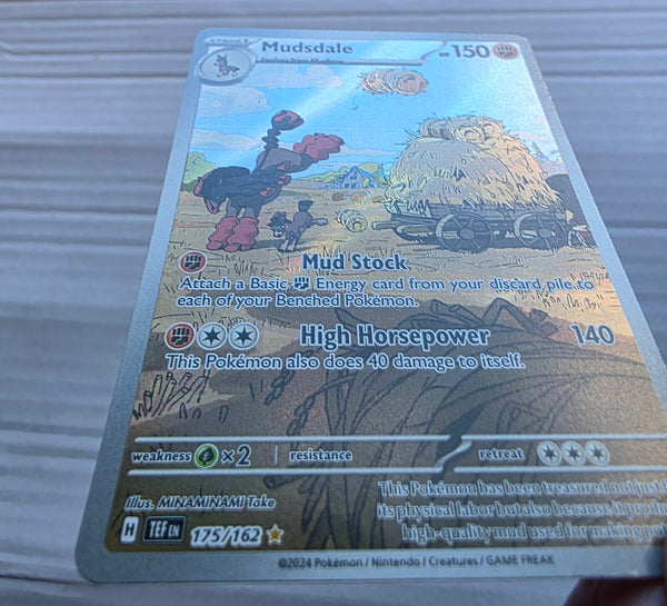 Pokemon - Mudsdale *Illustration Rare* Temporal Forces 175/162