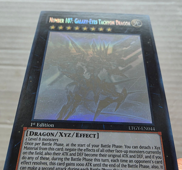 Yugioh - Number 107: Galaxy-Eyes Tachyon Dragon *Ghost Rare* LTGY-EN044