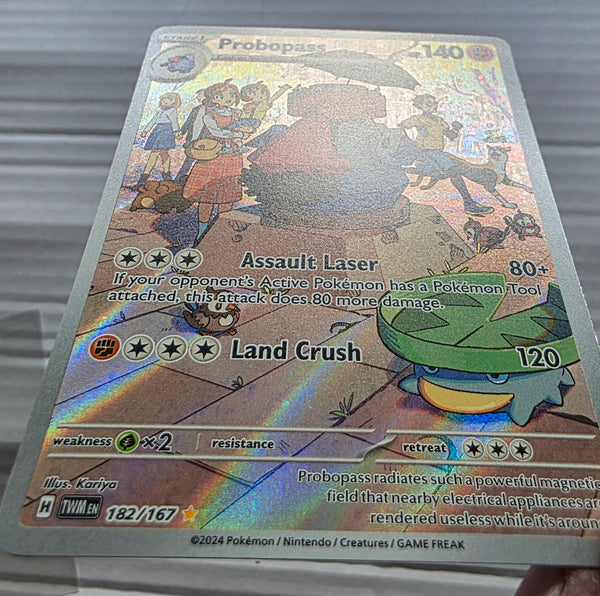 Pokemon - Probopass *Illustration Rare* Twilight Masquerade 182/167