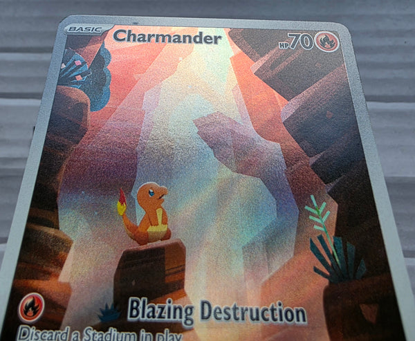 Pokemon 151 - Charmander *Illustration Rare* Scarlet & Violet 168/165