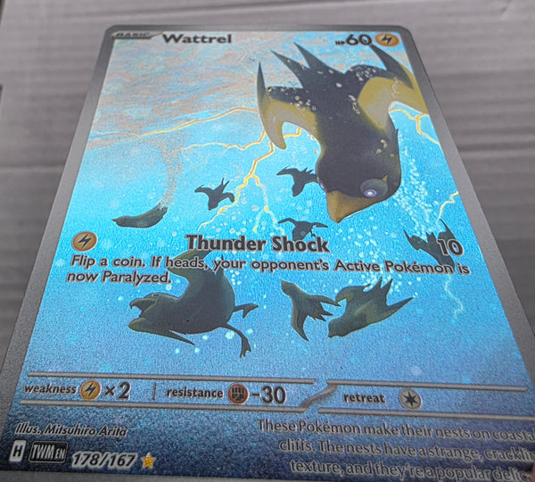 Pokemon - Wattrel *Illustration Rare* Twilight Masquerade 178/167