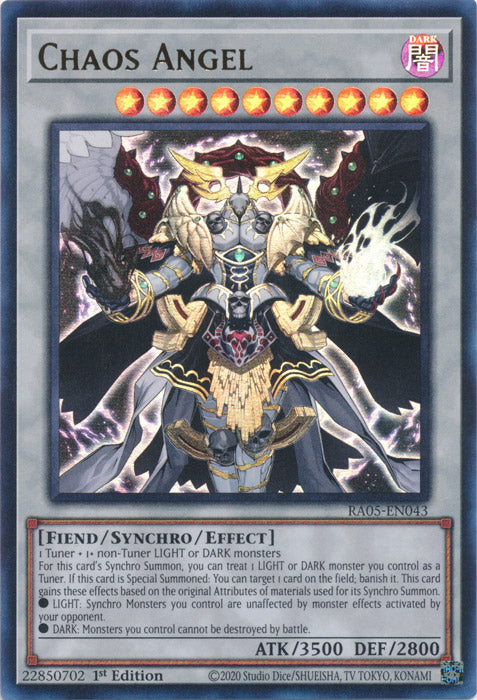 Yugioh - Chaos Angel *Select Rarity* RA05-EN043 (NM)