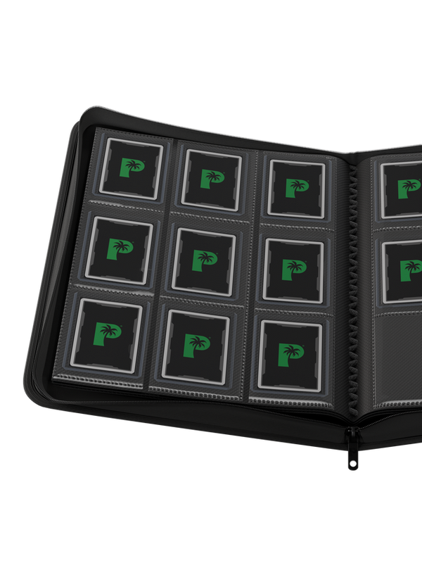 Collector's Series Top Loader Zip Binder - 9 Pocket - Black