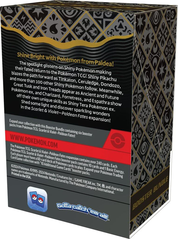 Pokémon - Paldean Fates Booster Bundle (SV4.5)