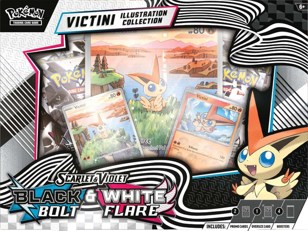 Pokemon - Unova Victini Illustration Collection Black Bolt & White Flare (SV10.5)