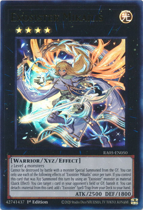 Yugioh - Exosister Mikailis *Select Rarity* RA05-EN050 (NM)