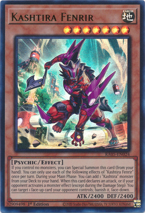 Yugioh - Kashtira Fenrir *Select Rarity* RA05-EN024 (NM)