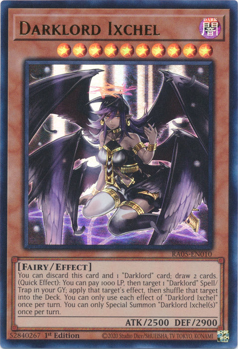 Yugioh - Darklord Ixchel *Select Rarity* RA05-EN010 (NM)
